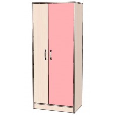 Шкаф Буратино розовый