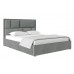 Кровать с ПМ 160х200 рогожка серый Madison