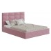 Кровать с ПМ 160х200 розовый Соната