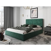 Кровать с ПМ 160х200 зеленая Соната