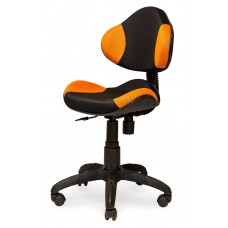 Кресло Логика чёрно-оранжевое
